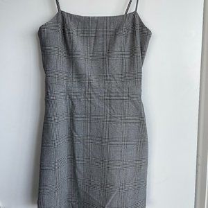 Aritzia/Wilfred Plaid Mini Dress